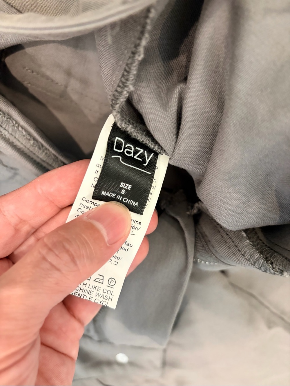 Shein DAZY Men's Solid Color Casual Pants, Street Style Size Small 29, 30 - Picture 5 of 8